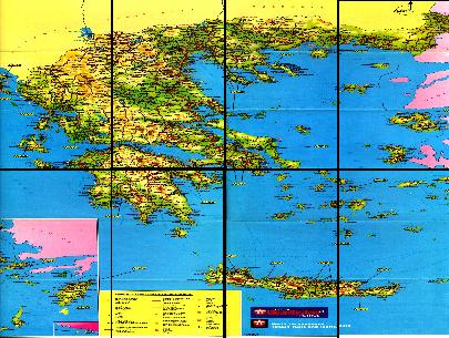Detailed map of Ellda/Greece